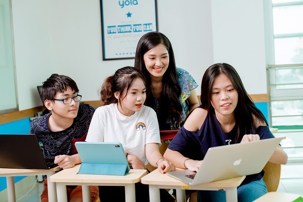 YOLA là địa chỉ tuyệt vời để các em học sinh theo học tiếng Anh
