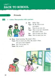 học anh văn lớp 7