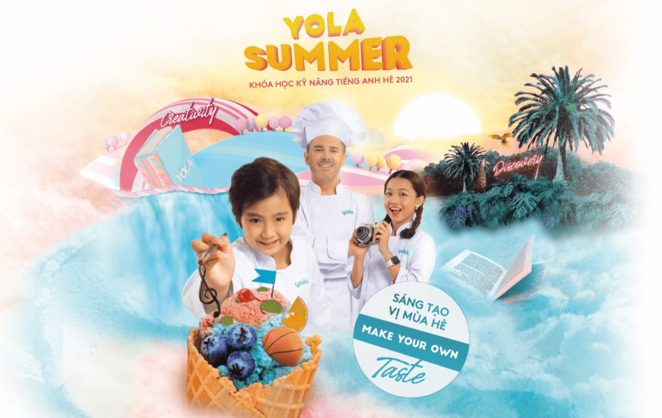 YOLA Summer là khóa học kỹ năng tiếng Anh hè 2021