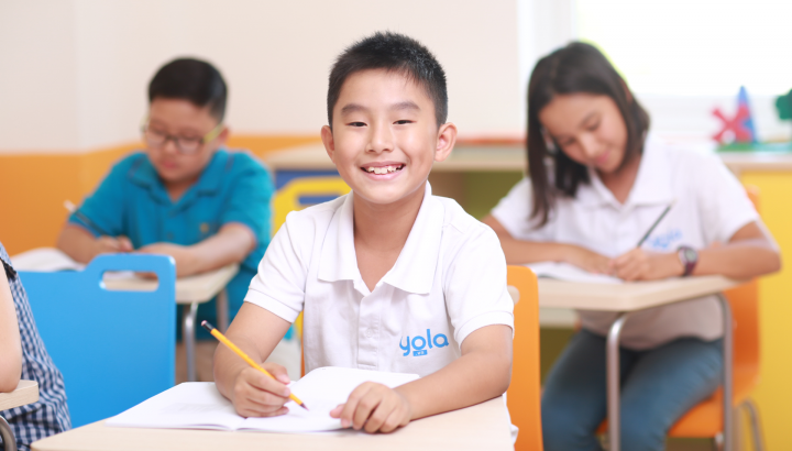 khóa học Junior Primary tại trung tâm Anh ngữ YOLA