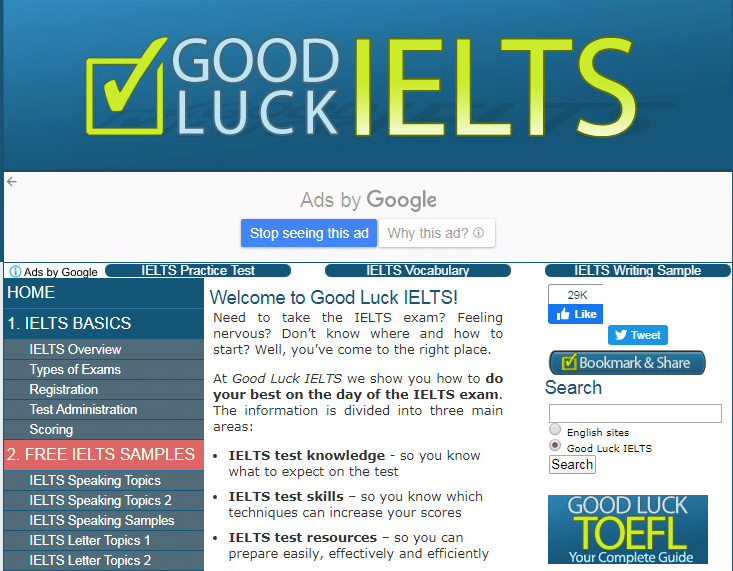 Good Luck IELTS