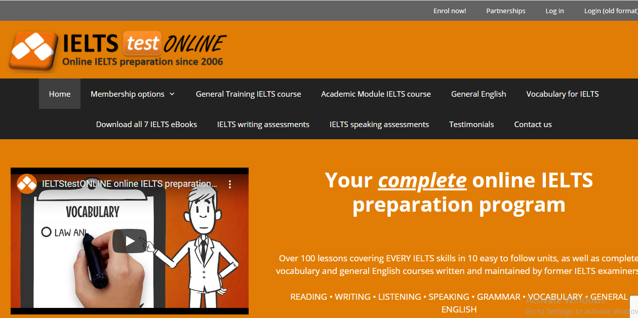trang web luyện thi IELTS miễn phí hiệu quả IELTS For Free